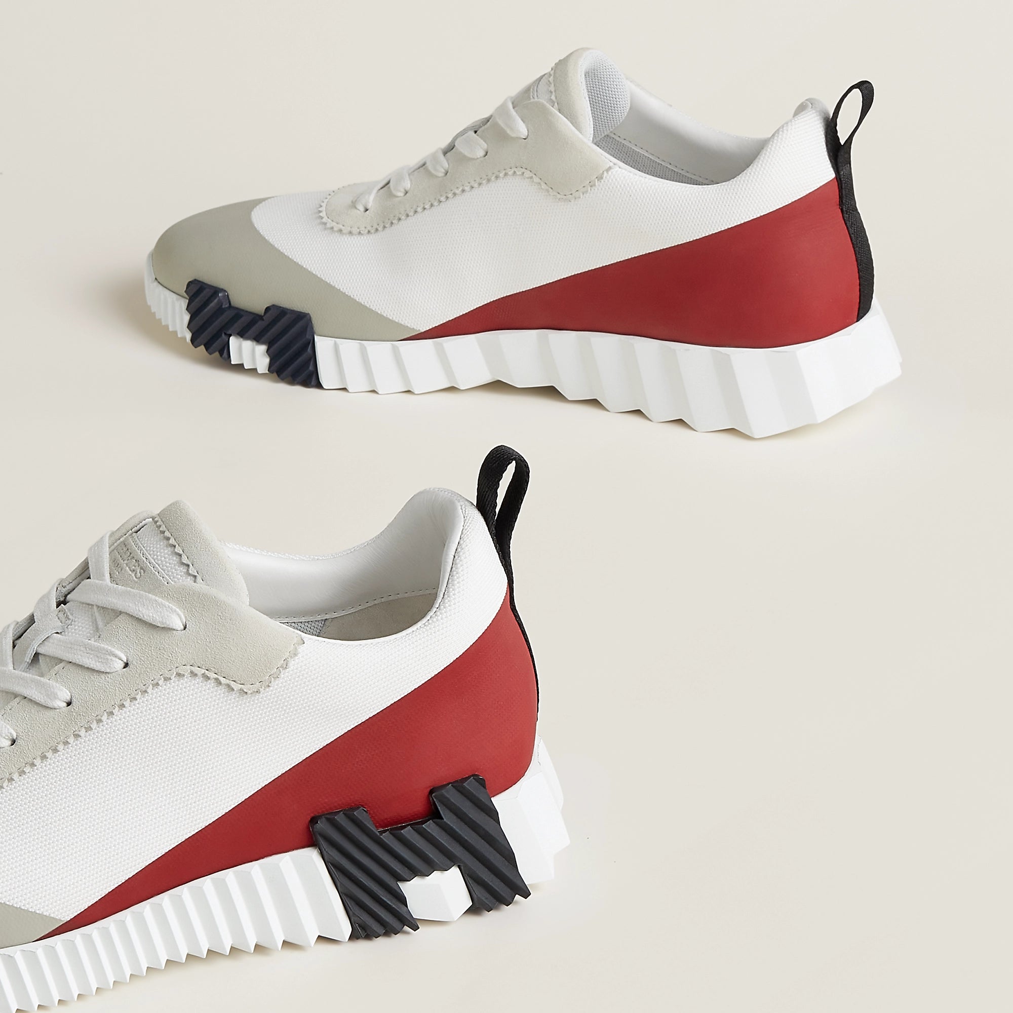 Hermès Bouncing Multicolore Blanc