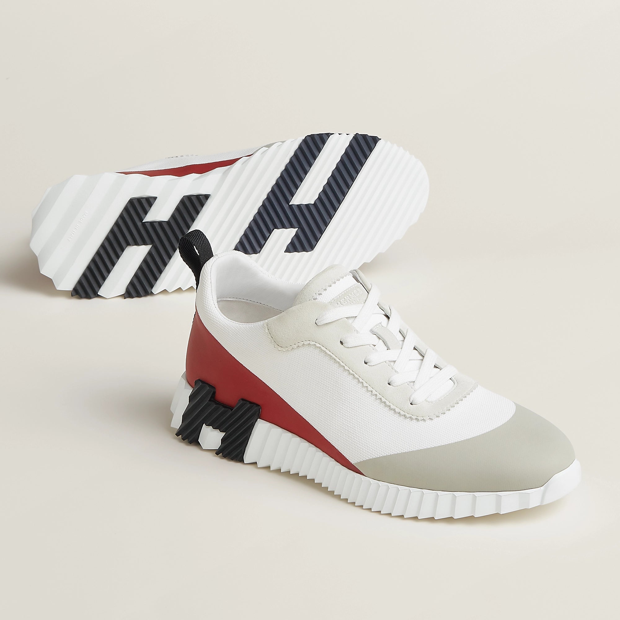 Hermès Bouncing Multicolore Blanc