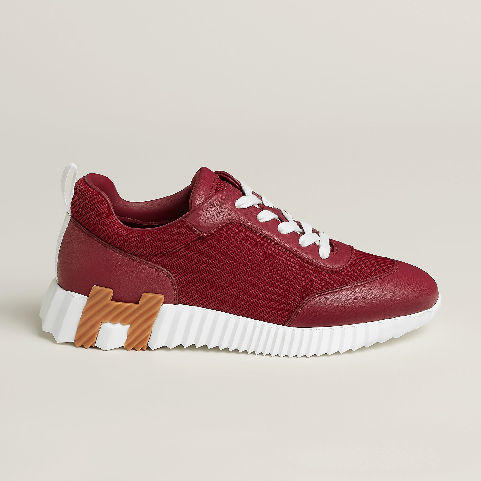 Hermès Bouncing Rose / Lie De Vin