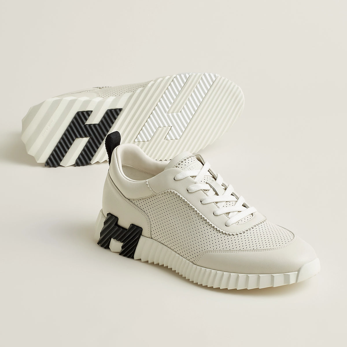 Hermès Bouncing Beige/Noir